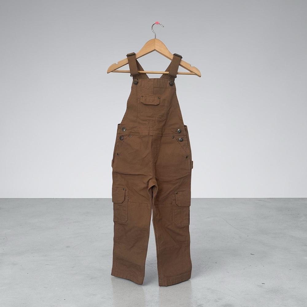 Duluth Trading Co Kids Tan Overalls - Picture 2 of 8